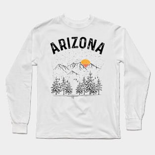 Arizona State Vintage Retro Long Sleeve T-Shirt